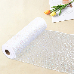 PP-Weihnachts-Polynetzbandrollen für DIY-Weihnachtsprojekte&nbsp;AJEW-WH20006-134A