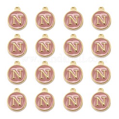 Breloques en émail d'alliage plaqué or&nbsp;X-ENAM-S118-07N