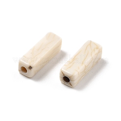 Crackle undurchsichtigen Acryl Perlen&nbsp;OACR-Z026-11