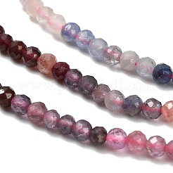 Stränge aus natürlichen Tansanit- und bunten Spinellperlen&nbsp;G-Z106-A04-3mm
