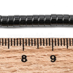 Klasse aa nicht-magnetischen synthetischen Hämatit Perlen Stränge&nbsp;G-F161-16C