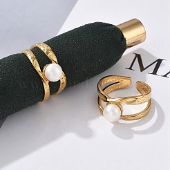 Manschettenringe aus Edelstahl 304&nbsp;RJEW-S396-03G