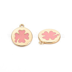 Messing Emaille Anhänger / charms&nbsp;KK-S356-669G-NF