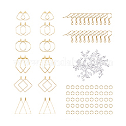 Kit de fabricación de aretes de geometría de diy&nbsp;STAS-DC0015-44