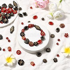 100pcs perles acryliques&nbsp;OACR-SC0002-42