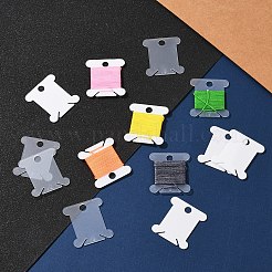 60 Stück 2 Farben Kunststoff-Fadenwickelbretter&nbsp;TOOL-YW0001-82