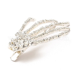 Halloween-Themen-Glas-Strass-Alligator-Haarspangen für Frauen und Mädchen&nbsp;LS-PHAR-E018-03S