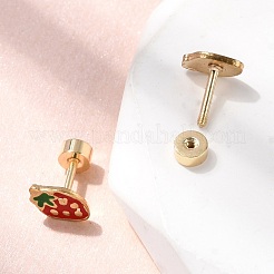 Ohrstecker aus 304 Edelstahl&nbsp;EJEW-F396-02B-G