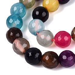 Chapelets de perles d'agate naturelle&nbsp;G-Q606-42A-04