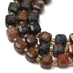 Brins de perles de pietersite naturelles&nbsp;GG-CBAC972-A20-01