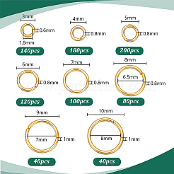 900 anneau de jonction ouvert en acier inoxydable 304&nbsp;STAS-PH0007-57
