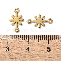 Blumen-Verbindungsanhänger aus Edelstahl 304&nbsp;STAS-S172-04G