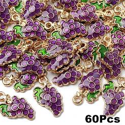 Pendentifs en émail en alliage thème automne&nbsp;ENAM-YW0004-81B
