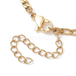 5 stücke 5 arten 304 edelstahl kette halsketten sets&nbsp;NJEW-JN05022