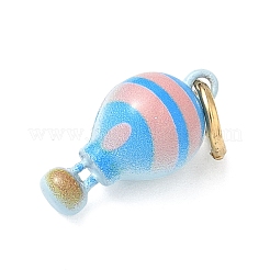 Pendentifs en acier inoxydable 304 émaillés&nbsp;ENAM-I086-03B