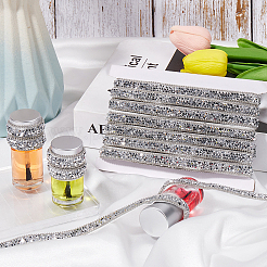5 iarda di nastro autoadesivo in resina con strass&nbsp;DIY-SP0002-49D