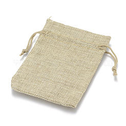 Juta imballaggio sacchetti borse coulisse&nbsp;ABAG-Q050-15x20-01