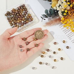 120pcs 4 Farben tibetanische Legierungsperlen&nbsp;FIND-PH0028-85