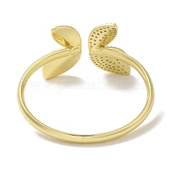 Bracelets en laiton plaqué en rack pour femmes&nbsp;BJEW-P323-06G