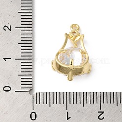 Messing Anhänger & Charms&nbsp;KK-C062-037G-01