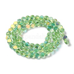 Trasparenti perle di vetro placca fili&nbsp;GLAA-Q099-D01-04
