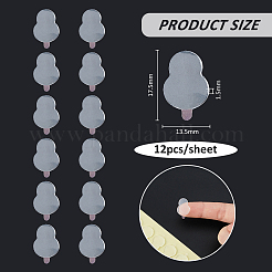 Transparentes doppelseitiges Silikonklebeband&nbsp;DIY-WH0504-425B