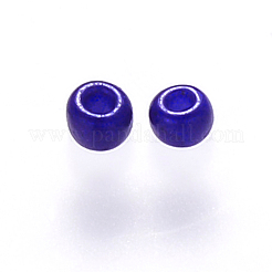 12/0 perles de rocaille rondes en verre de peinture de cuisson&nbsp;SEED-S036-01A-07