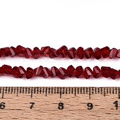 Chapelets de perles en verre transparente  &nbsp;GLAA-N018-4mm-26