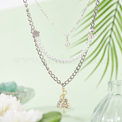 18 Stück 3 Stile Legierung mit Strass-Anhängern&nbsp;RB-DC0001-04