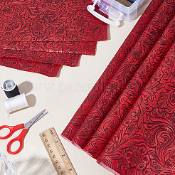 1 Yard PVC-Lederstoff mit Phönixmuster&nbsp;DIY-HY0003-38B