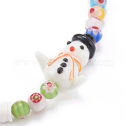 Handgemachte mobile riemen für weihnachten&nbsp;HJEW-JM00446-02