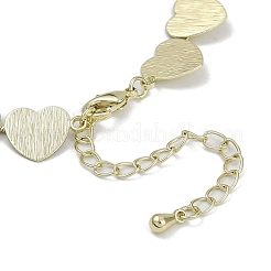Bracelets à breloques en laiton pour femmes&nbsp;BJEW-F475-01G-01