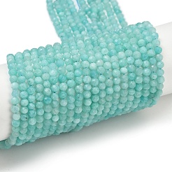 Chapelets de perles en amazonite naturelle&nbsp;LS-G-E411-43-4mm
