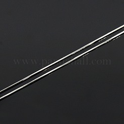 Collane a catena a serpente in argento sterling anti-ossidazione unisex alla moda placcate in rodio 925&nbsp;X-STER-M034-B-08