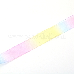 Polyester Organza Bänder, Farbig, 2.5 cm