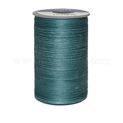 Gewachsten Polyester-Schnur, Einlagig, blaugrün, 9 mm, ca. 0.65 Yard (21.87m)/Rolle