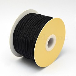 編み込みナイロン糸  ブラック  2mm  約21.87ヤード（20m）/ロール