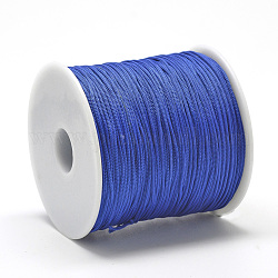 Polyesterkorde, Blau, 0.8 mm, ca. 131.23~142.16 Yard (120~130m)/Rolle