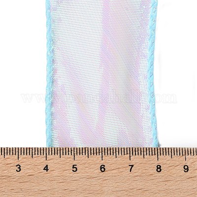 TONIFUL Rouleau De Ruban De Satin Bleu Clair De 5c X 22 De Large Pour