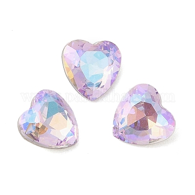Cabochons de strass en verre&nbsp;RGLA-L029-08B-VLSI-1
