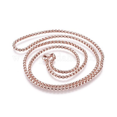 2.5mm Width Stainless Steel Chain Necklace Wholesale