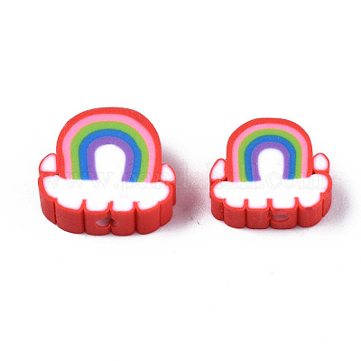 Perline polimero argilla fatto a mano&nbsp;CLAY-T012-31E-1