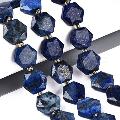 Natürlicher Lapislazuli Perlenstränge&nbsp;G-N368-01A-05-1