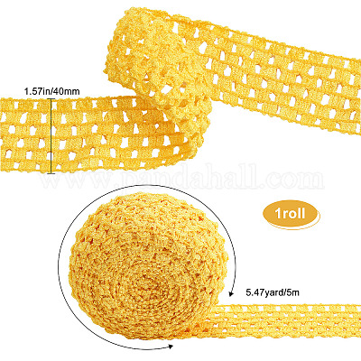 Wholesale Gorgecraft Polyester Elastic Ribbon 