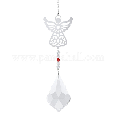Larme verre suspendu suncatcher pendentif décoration en gros pour création  de bijoux 