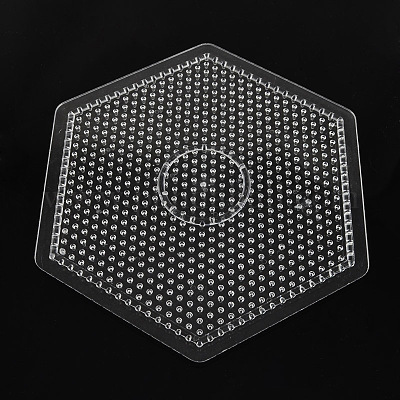 Wholesale Hexagon ABC Pegboards used for 5x5mm DIY Fuse Beads 