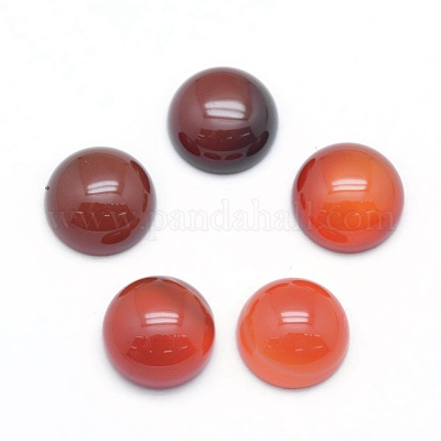 Cabochon corniola naturali&nbsp;X-G-P393-R18-10mm-1