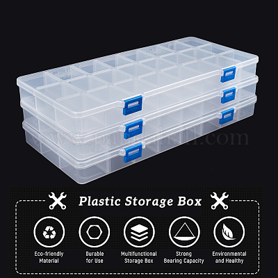 Wholesale BENECREAT 9 PACK 300ml Empty Clear Plastic Slime Storage