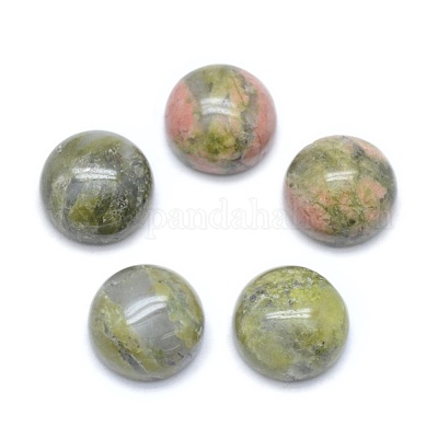Natur unakite Cabochons&nbsp;G-E492-H-24-1