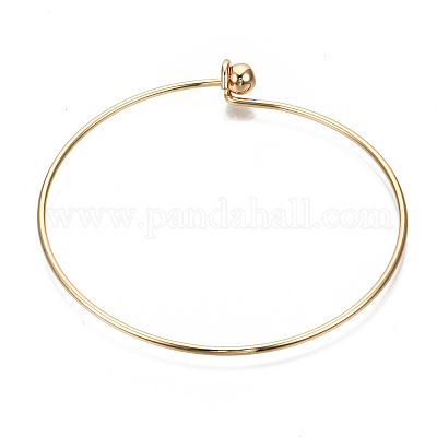 Braccialetti di ottone che fanno&nbsp;KK-S354-280-NF-1